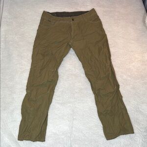 Kuhl Men's Olive Pants 36x32